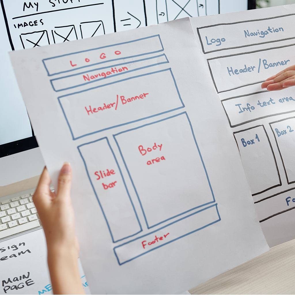 landing page